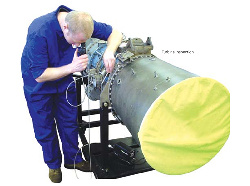 光纖內窺鏡檢測現場圖 光纖內窺鏡檢測現場圖