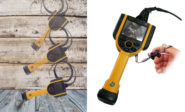 工業內窺鏡下落測試示意圖