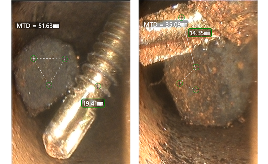 螺栓式結(jié)構(gòu)測(cè)量插入深度示意圖 螺栓式結(jié)構(gòu)測(cè)量插入深度示意圖