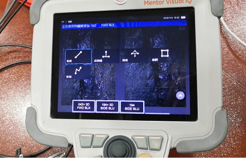 實拍工業內窺鏡雙物鏡測量技術的5種模式 實拍工業內窺鏡雙物鏡測量技術的5種模式