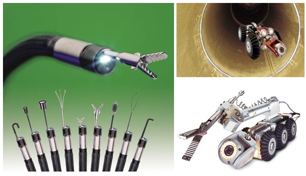 使用工業(yè)內(nèi)窺鏡抓取設(shè)備或管道內(nèi)部的異物 使用工業(yè)內(nèi)窺鏡抓取設(shè)備或管道內(nèi)部的異物