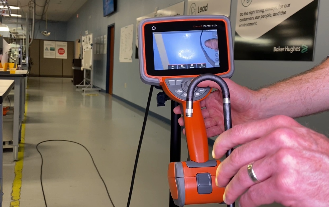 探頭360°旋轉工業內窺鏡 探頭360°旋轉工業內窺鏡