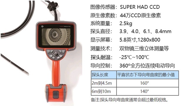 韋林工業內窺鏡 Everest Mentor Flex 韋林工業內窺鏡 Everest Mentor Flex