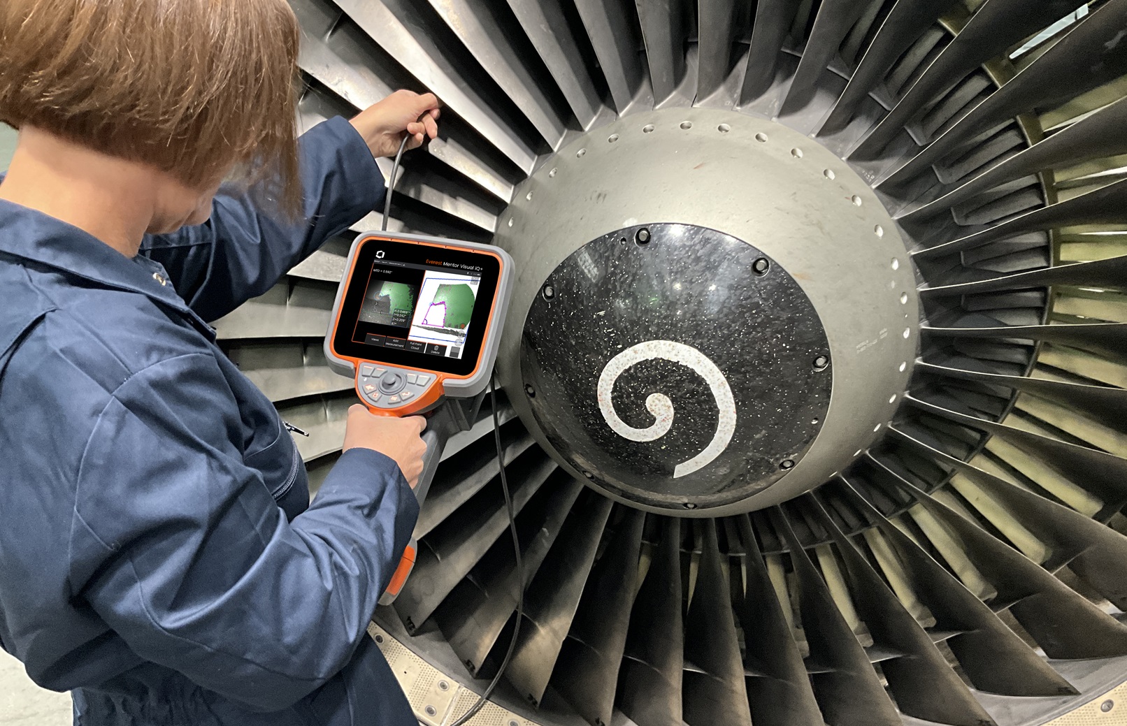 Everest MViQ+為航空發動機孔探帶來更多便利 Everest MViQ+為航空發動機孔探帶來更多便利
